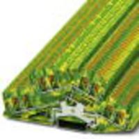 Phoenix Contact 3210611 Klem 2-etages 5.2 mm Push-Lock-veeraansluiting Toewijzing: Dubbel Groen, Geel 50 stuk(s) Piece - thumbnail