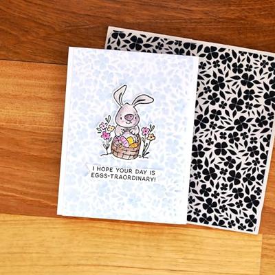 Ranger Ink Ranger • simon hurley create cling background stamp bitty botanicals