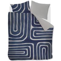 VT wonen VTwonen dekbedovertrek Tribe - Indigo 200x200/220 cm - thumbnail