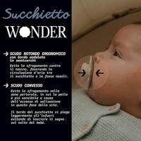 Omkeerbare fopspeen SX Pro Wonder 0-6 maanden SUAVINEX zachtpaars - thumbnail