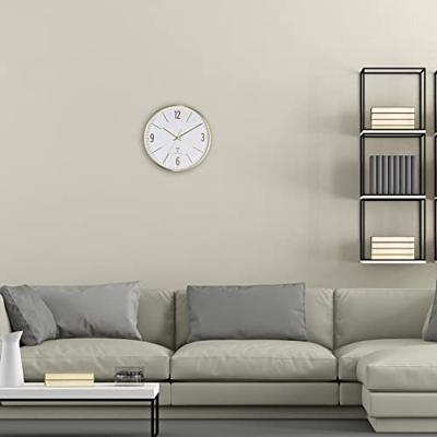 TFA Dostmann 60.3534.53 Wandklok Zendergestuurd 300 mm x 45 mm x 300 mm Goud