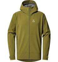 Haglofs Chilly Softshell Jas Heren Olive Green M - thumbnail