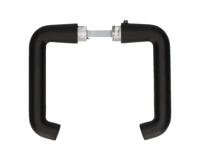 AMI deurkrukken 356 coupe model - deurdikte 38/42mm - zwart - 739030 - thumbnail