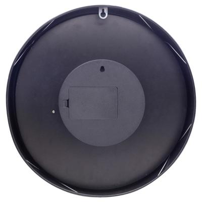 NeXtime NE-3259ZW Moderne Gear Wandklok 36 cm Zwart/Wit