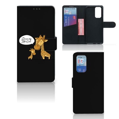 OnePlus 9 Pro Leuk Hoesje Giraffe OnePlus 9 Pro Leuk Hoesje Giraffe