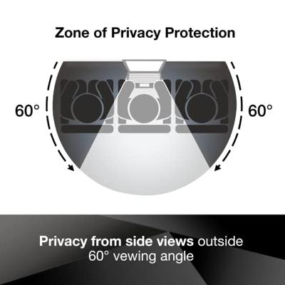 3M PF250W9B Privacyfolie Monitor 63,5 cm (25) Beeldverhouding: 16:9 7000059564 Universal - thumbnail