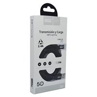 Kabel USB naar Lightning Goms Zwart 2 m - thumbnail