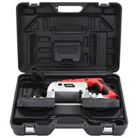 Lintzaagmachine met basis en draagkoffer staal - thumbnail