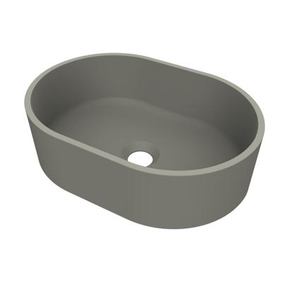 Arcqua Case Opbouw Waskom Ovaal 40x28 Mat Beton Arcqua Case Opbouw Waskom Ovaal 40x28 Mat Beton