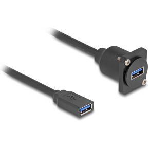 DeLOCK D-Type USB 5 Gbps Cable Type-A female to Type-A female kabel