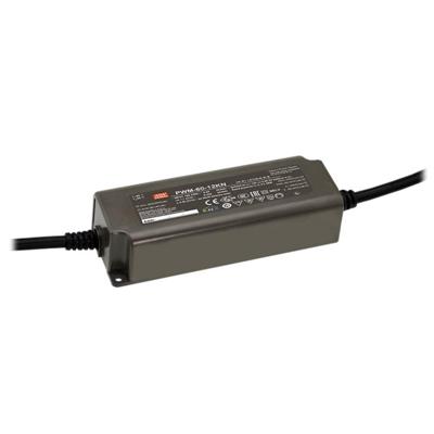 MEAN WELL PWM-60-12KN LED-driver Constante spanning 60 W 5 A 12 V/DC Dimbaar, Montage op ontvlambare oppervlakken, Geschikt voor meubels, Outdoor,