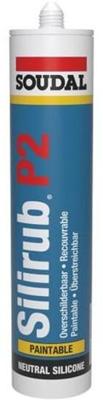 Soudal Silirub P2 | Beglazingskit | Zwart | 300 ml - 116362