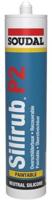 Soudal Silirub P2 | Beglazingskit | Zwart | 300 ml - 116362 - thumbnail