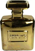 Kersten vaas aardewerk parfumfles 19.5x8.5x29.5cm goud - thumbnail
