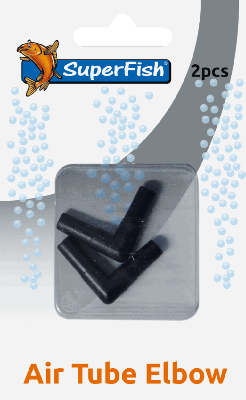 Luchtslang Elleboog 2 Stuks aquaria Superfish - Superfish