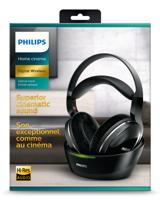 Philips Kabelloser TV Kopfhörer Over Ear SHD8850/12 Wireless HiFi Kopfhörer (Exzellenter Sound, Hi-Res Audio, 30 m Reichweite, Dockingstation, Velours-Ohrpolster) Schwarz - thumbnail