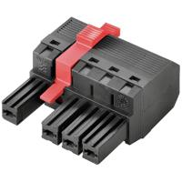 Weidmüller BVF 7.62HP/04/180MF4 SN BK BX Female behuizing (kabel) BVF Totaal aantal polen: 4 Rastermaat: 7.62 mm 40 stuk(s) Piece - thumbnail