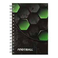 Spiraal Notitieboek Voetbal, A5 - thumbnail