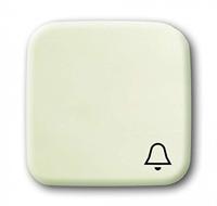 Busch-Jaeger 2CKA001731A0280 Wipschakelaar bel Afdekking Duro 2000 SI Parel-wit, Crème-wit 1 stuk(s) - thumbnail