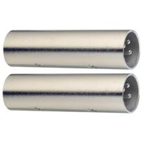 Stagg AC-XMXMH XLR male - XLR male verloop (2 stuks) - thumbnail