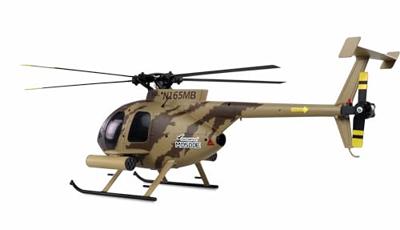 Amewi AFX MD500E 4-Kanaals helikopter 6G RTF - Bruin