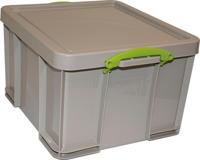 Really Useful Box opbergdoos 42 liter, gerecycleerd, grijs - thumbnail