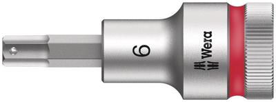 Wera 8740 C HF 05003822001 Inbus Dopsleutel-bitinzet Houderfunctie 6 mm 6 mm 1/2 (12,5 mm)