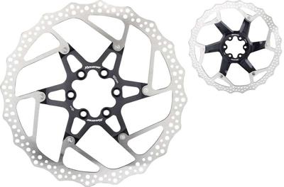 Reverse components aluminum/steel brake disc