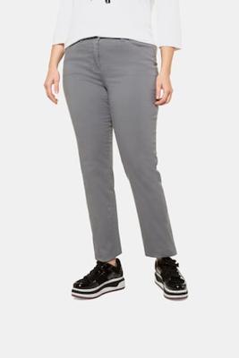 Ulla Popken Broek Sophie, stretchdenim, kreukvrij - Grote Maten