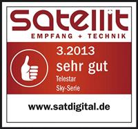 Telestar SkySingle HC Single-LNB Aantal gebruikers: 1 Feed-opname: 40 mm Weerbestendig Zwart, Lichtgrijs - thumbnail