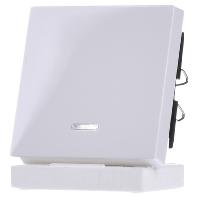 Merten 436025 Wisselschakelaar Afdekking System M Wit 1 stuk(s) - thumbnail