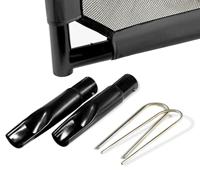 Voetbaldoel met trainingsscherm Salta Legend 220 x 170 x 80 cm - thumbnail