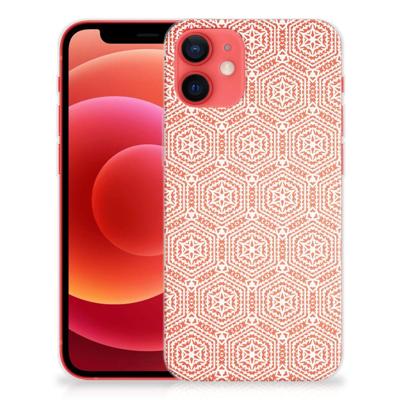 iPhone 12 Mini | TPU bumper | Pattern Orange iPhone 12 Mini | TPU bumper | Pattern Orange
