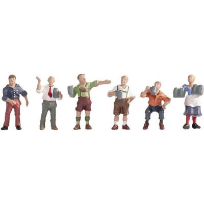 NOCH 15558 H0 Stamtafel figuren Geverfd, Staand