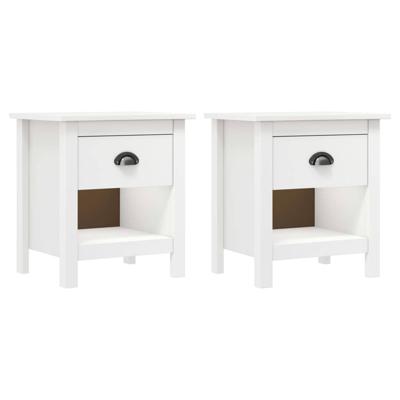 VidaXL Nachtkastjes 2 st hill range 46x35x49,5 cm massief grenenhout VidaXL Nachtkastjes 2 st hill range 46x35x49,5 cm massief grenenhout