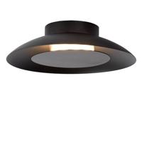 Lucide FOSKAL - Plafonnière - Ø 21,5 cm - LED - 1x6W 2700K - Zwart - thumbnail