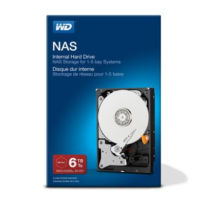 Western Digital Red™ Network NAS Harde schijf (3.5 inch) 6 TB WDBMMA0060HNC-ERSN Retail SATA III Western Digital Red™ Network NAS Harde schijf (3.5 inch) 6 TB WDBMMA0060HNC-ERSN Retail SATA III