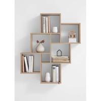 LAURIO 2 wandplank - Eiken decor - L81,2 x H94,3 x D15,7 cm - Made in Germany - thumbnail