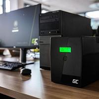 Green Cell UPS02 UPS Line-interactive 0,8 kVA 480 W 2 AC-uitgang(en) - thumbnail