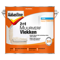 Alabastine 2in1 Muurverf Vlekken | Blik | 2,5L - 5077773 - thumbnail