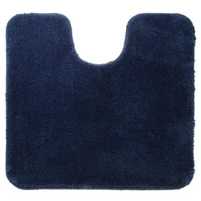 Toiletmat Sealskin Angora 100% Polyester 60x55x2 cm Blauw Toiletmat Sealskin Angora 100% Polyester 60x55x2 cm Blauw
