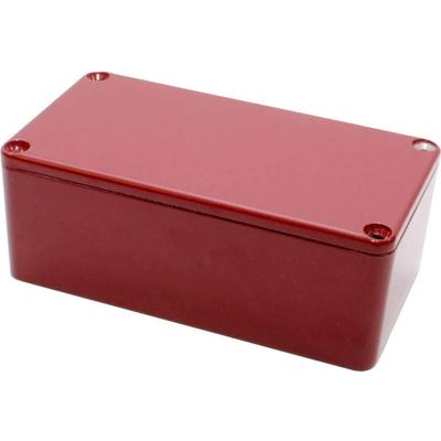 Hammond Electronics 1590BSRD Universele behuizing 112 x 60 x 38 Aluminium spuitgietwerk Rood 1 stuk(s)