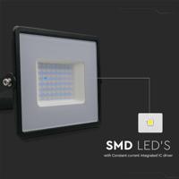 V-TAC VT-4051B-N LED Schijnwerper - E-serie - IP65 Waterdicht - Zwart - 50W - 4300 Lumen - 4000K - thumbnail
