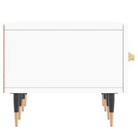 Tv-meubel 150x36x30 cm bewerkt hout wit - thumbnail