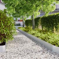 Gazonranden 10 st 20x103 cm gegalvaniseerd staal - thumbnail