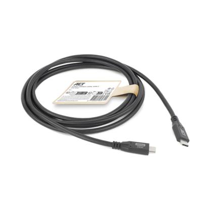 ACT USB4 20Gbps USB-C 240W M/M 1m - thumbnail