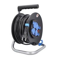 AS Schwabe 10118 Kabelhaspel 25.00 m Zwart Randaarde stekker - thumbnail