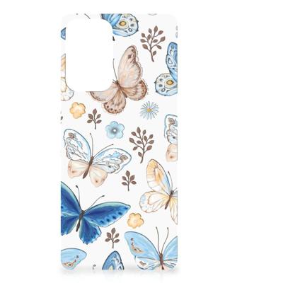 Dierenprint Telefoonhoesje voor Samsung Galaxy A52 | A52s (5G/4G) Vlinder Dierenprint Telefoonhoesje voor Samsung Galaxy A52 | A52s (5G/4G) Vlinder