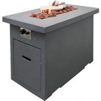 Fonteyn | Terrashaard Haarlem Rechthoek | Hoog Antraciet | Incl. Gasdrukregelaar - thumbnail