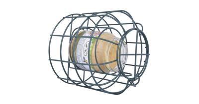 Pindakaaspot houder metaal groen Pindakaaspot houder metaal groen